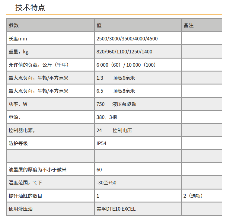 翻转式装卸平台